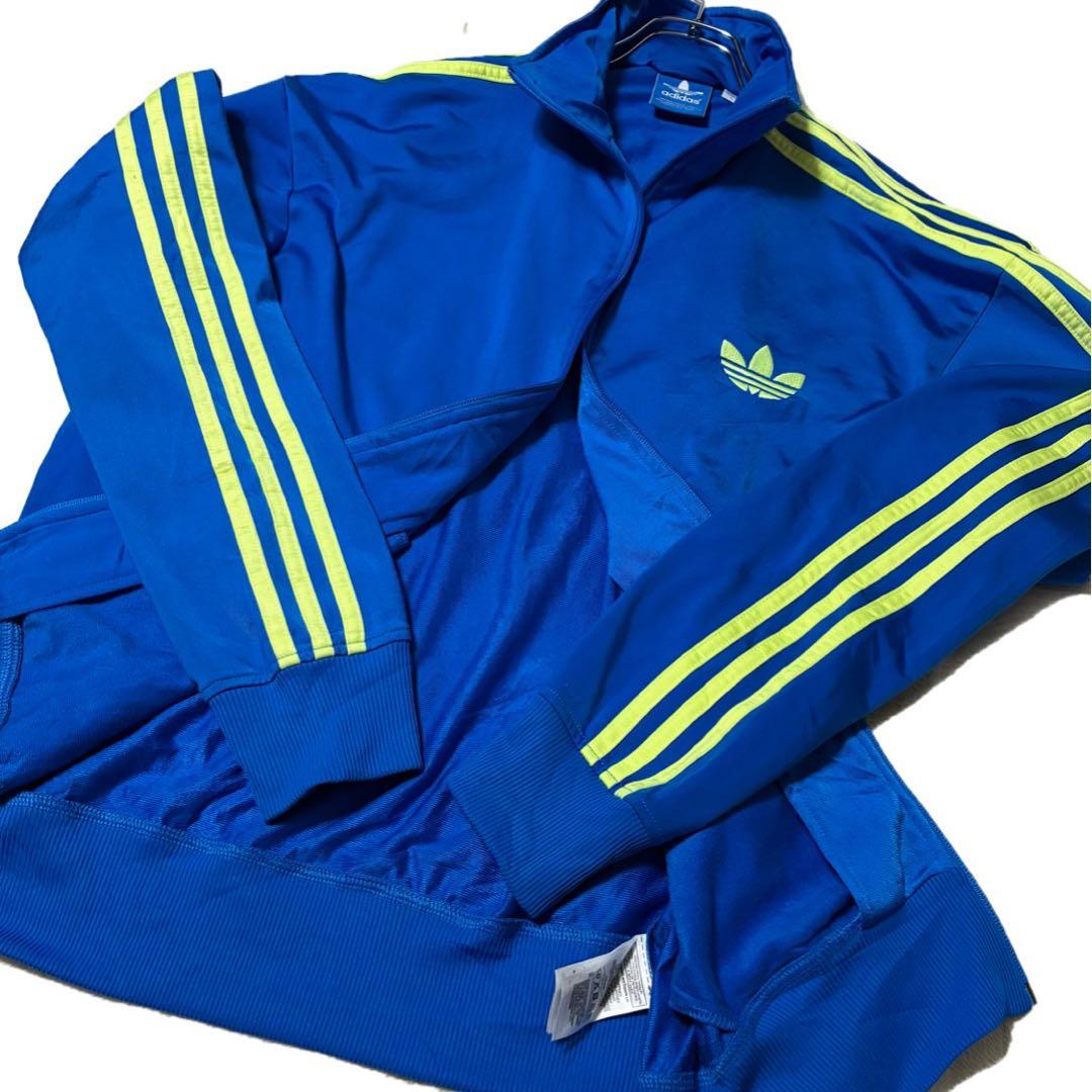 アディダス　トレフォイルロゴ　刺繍　トラックジャケット ジャージ
