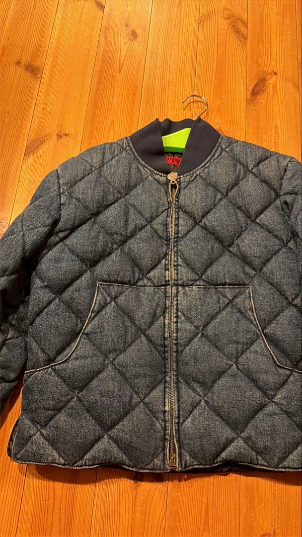 evisuエヴィス/YAMANE/山ちゃん/デニムキルティングダウンジャケット/