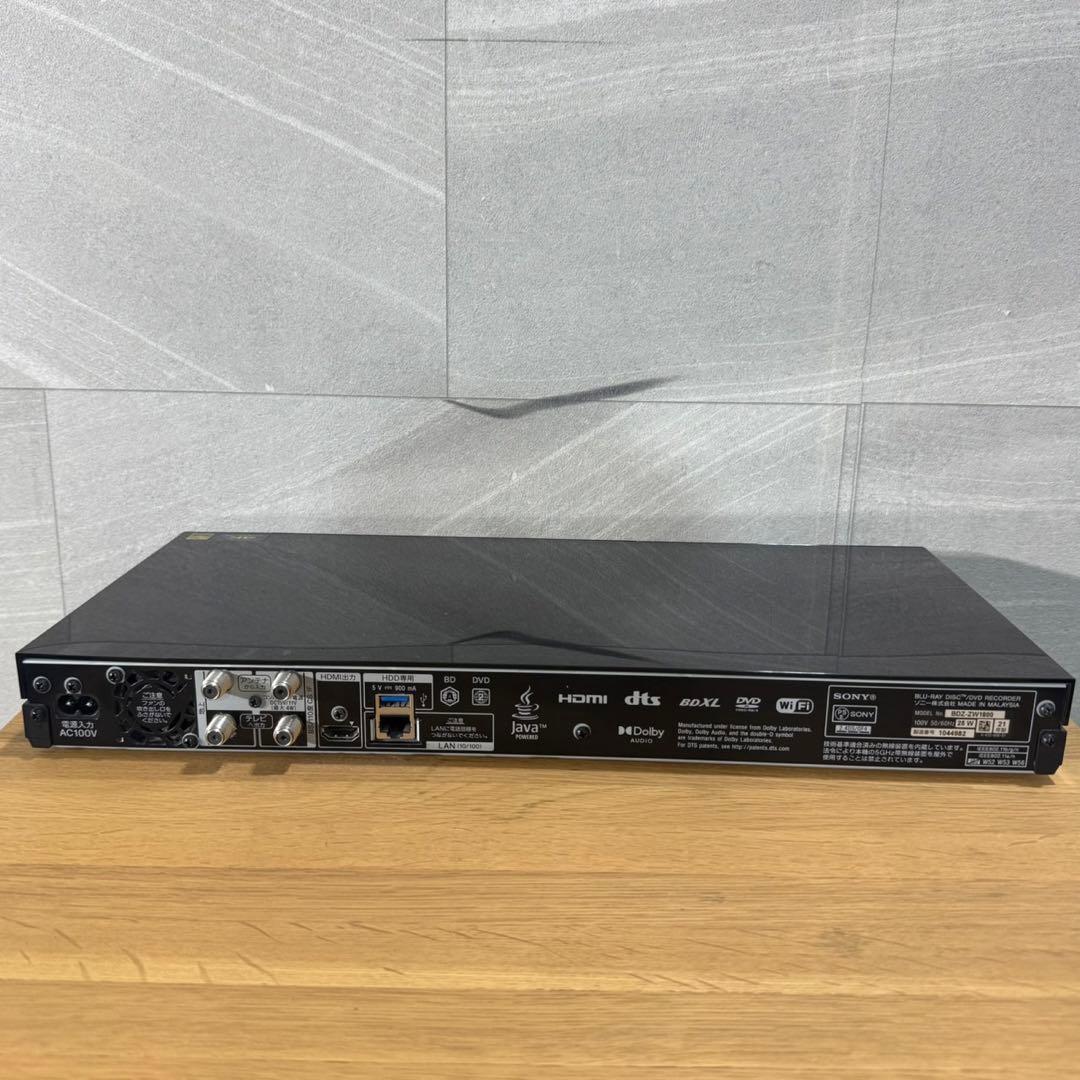SONY ブルーレイレコーダー BDZ-ZW1800 1TB 4K d4772