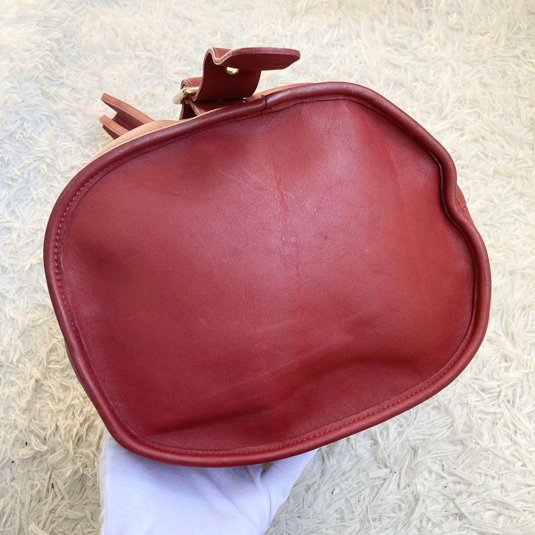 未使用保管品 vintage coach old usa backpack巾着