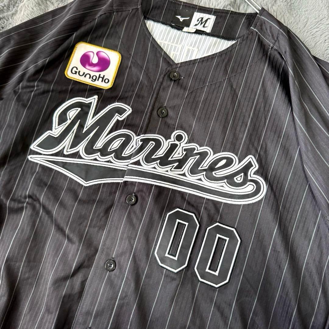 美品 千葉ロッテマリーンズ 鳥谷 敬選手 #00 公式ユニフォーム Lサイズ