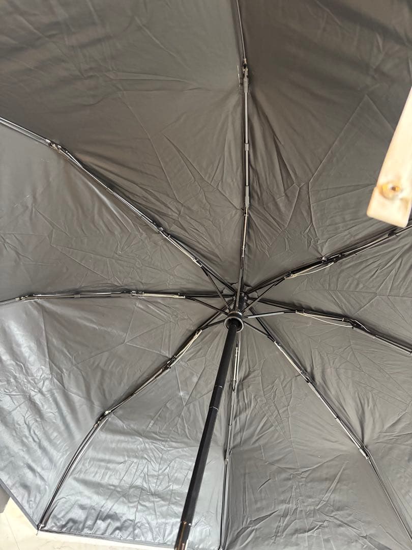 シャネル♡ノベルティ　バイカラー 折り畳み傘 雨天兼用