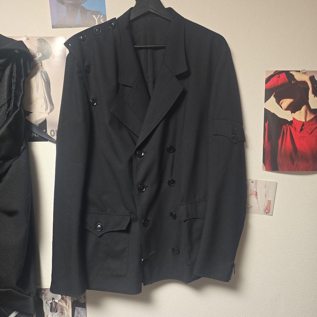 ヨウジヤマモト ギャバジンダブルジャケット サイズ2番