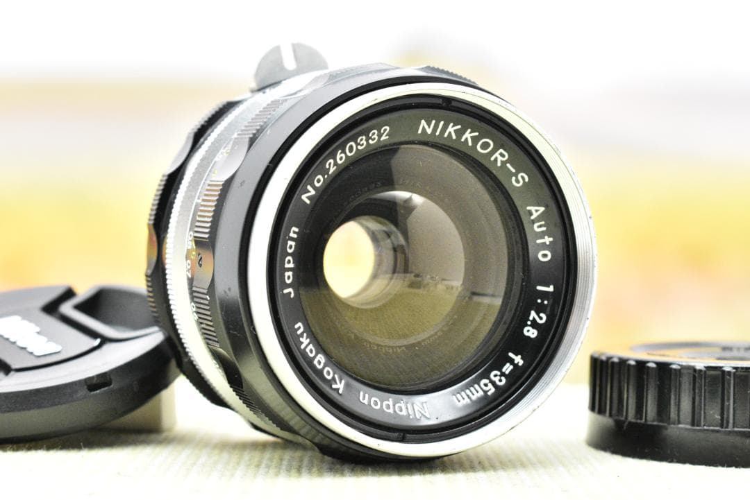 【整備済】Nikon NIKKOR-S Auto 35mm F2.8 前期型