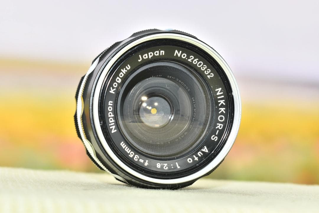 【整備済】Nikon NIKKOR-S Auto 35mm F2.8 前期型