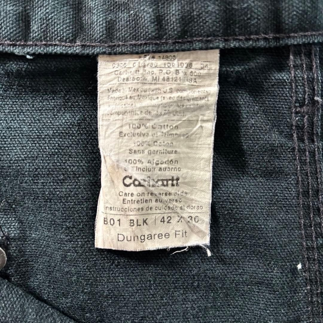 42×30 00s Carhartt ダブルニー B01 極太 バギー Y2K