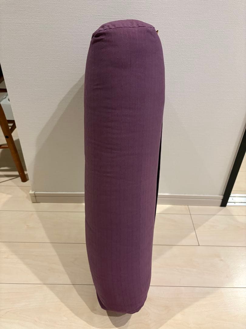【美品】yoga works ヨガポール・ボルスター パープル