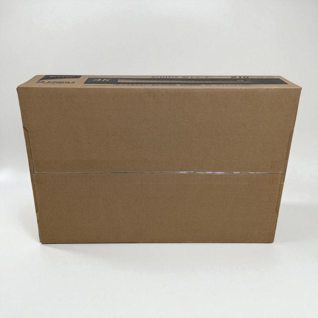 シャープ AQUOS 4K 4B-C20DW3 ブルーレイレコーダー SHARP