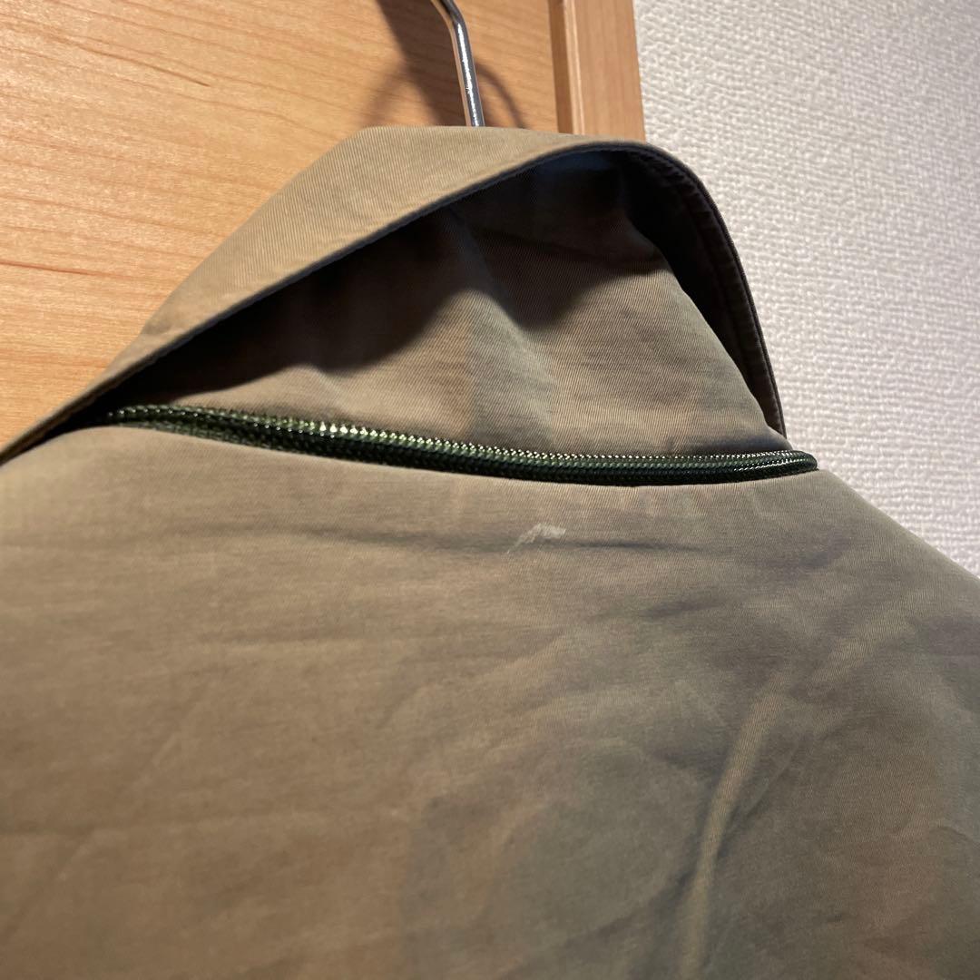 80's90's英国製別注【バーバリー×マルゼン】玉虫色ハーフコートカバーオール