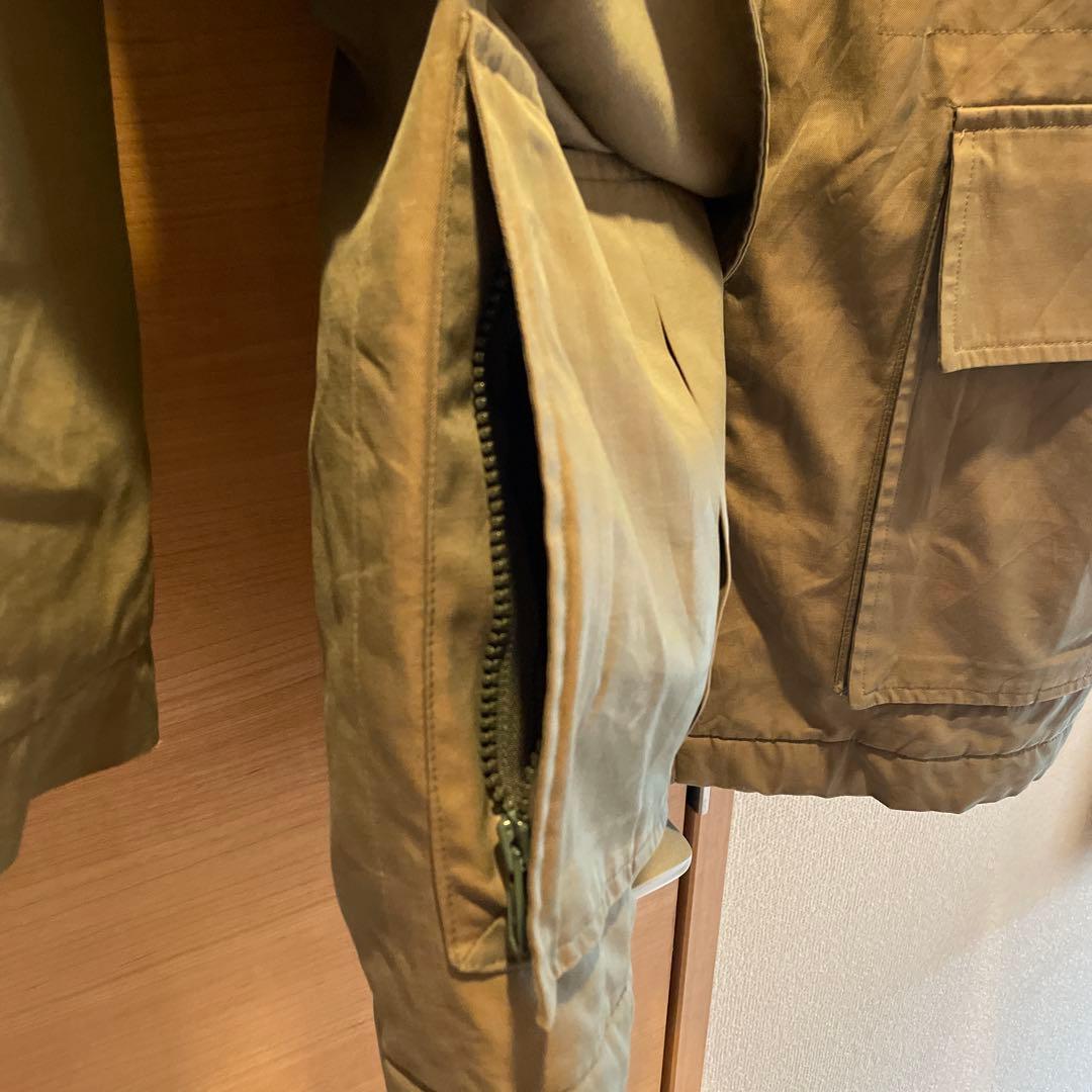 80's90's英国製別注【バーバリー×マルゼン】玉虫色ハーフコートカバーオール