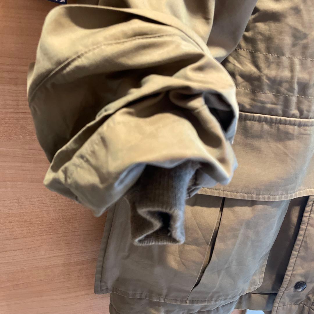 80's90's英国製別注【バーバリー×マルゼン】玉虫色ハーフコートカバーオール