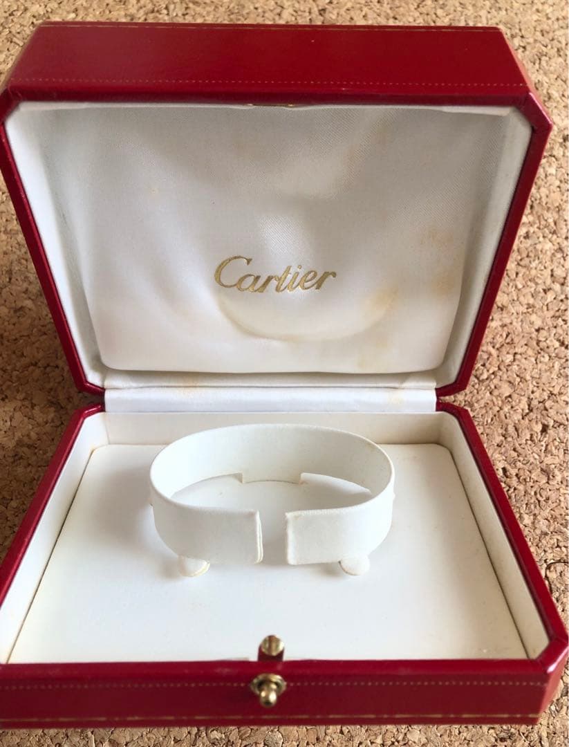 Cartier カルティエ　時計レザー ボックス　箱　正規品