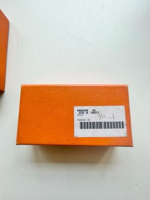 希少　エルメス 金彩装飾 78枚組「タロット」カード グリモ―製 - 未使用