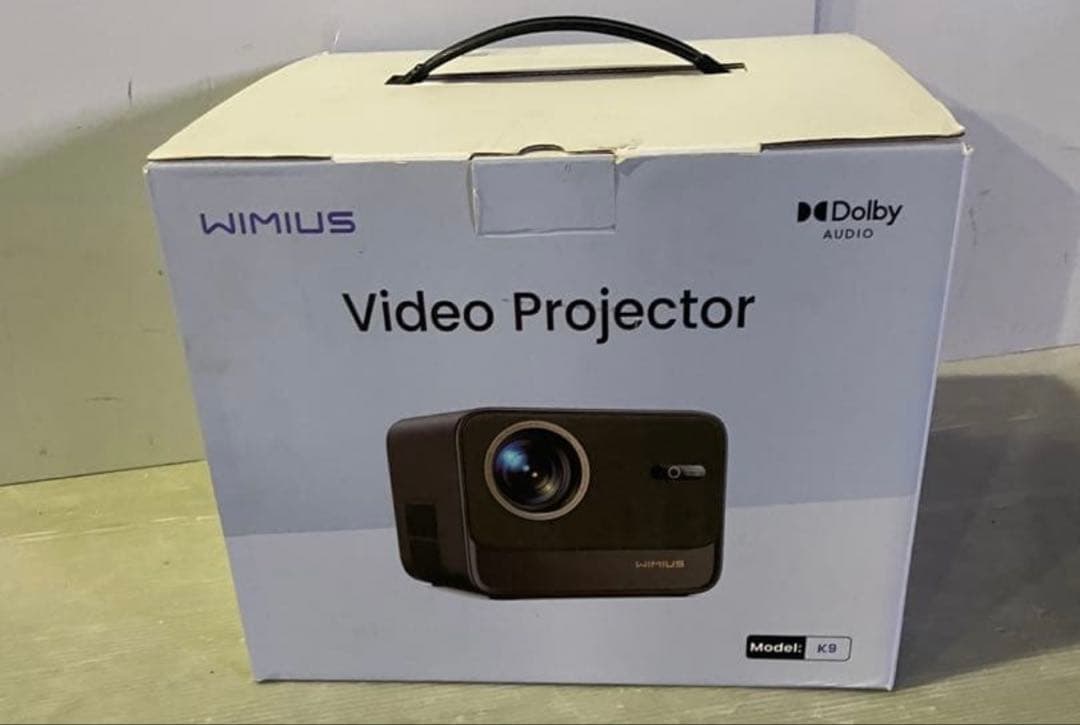 【新品未使用】WiMiUS K9 プロジェクター フルHD オートフォーカス