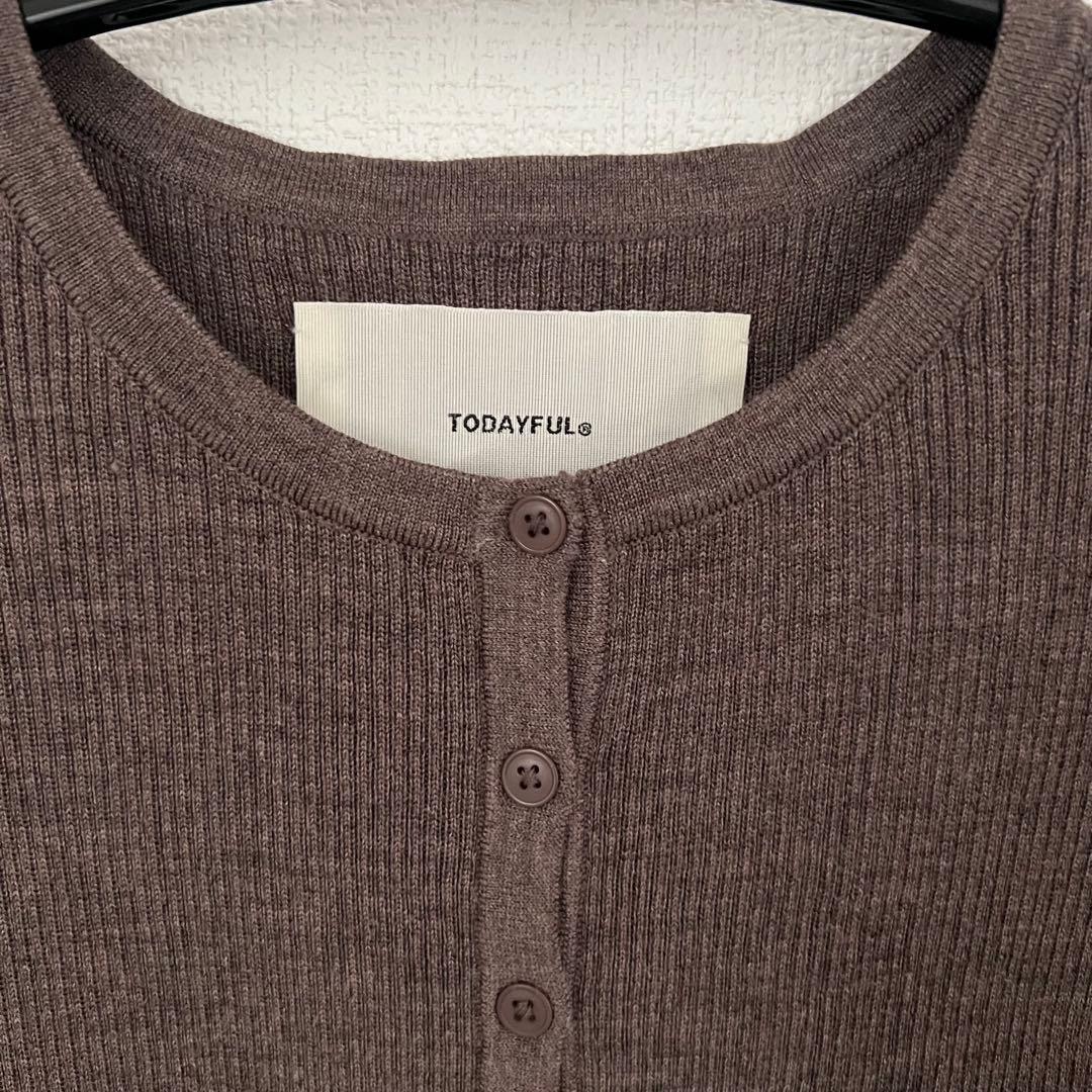 トップス TODAYFUL Silkwool Knit Cardigan