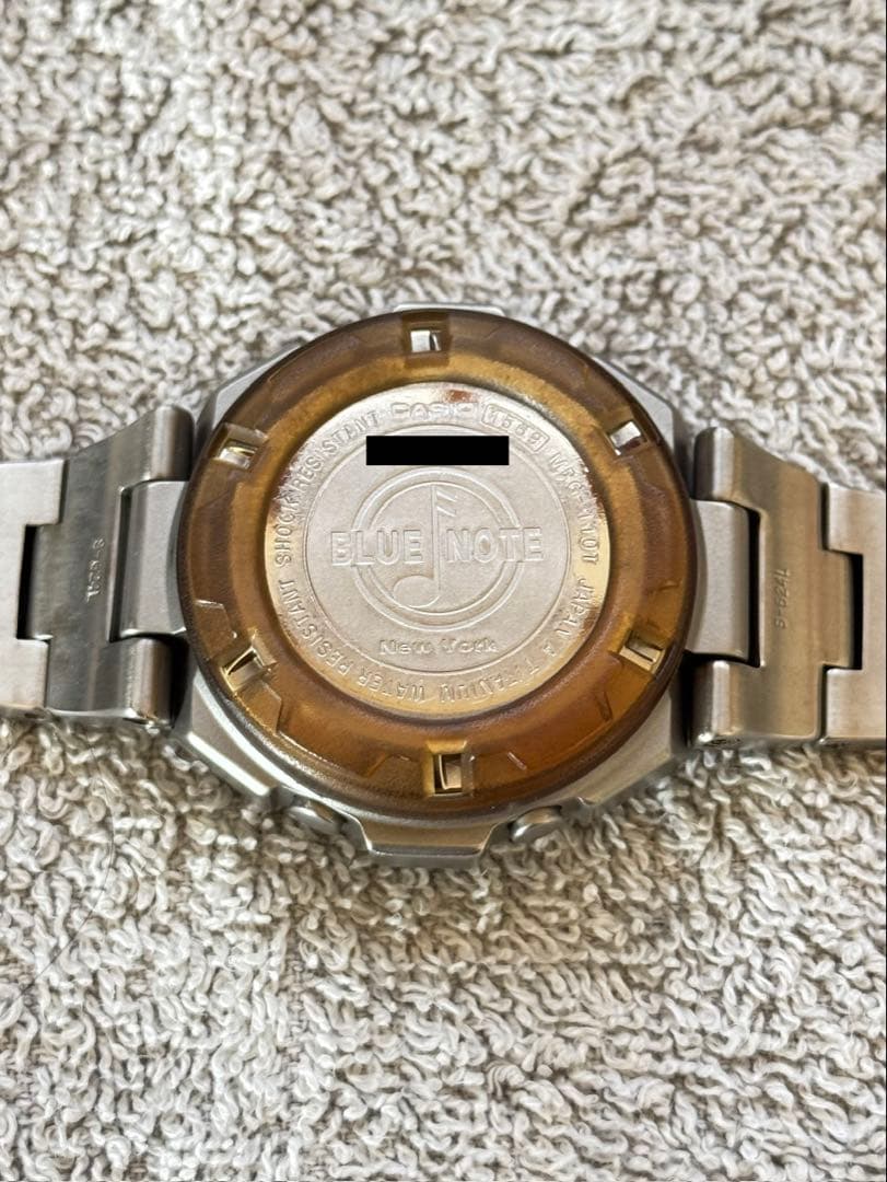 【NYテイスト】カシオMRG-110TBNブルーノートコラボチタン