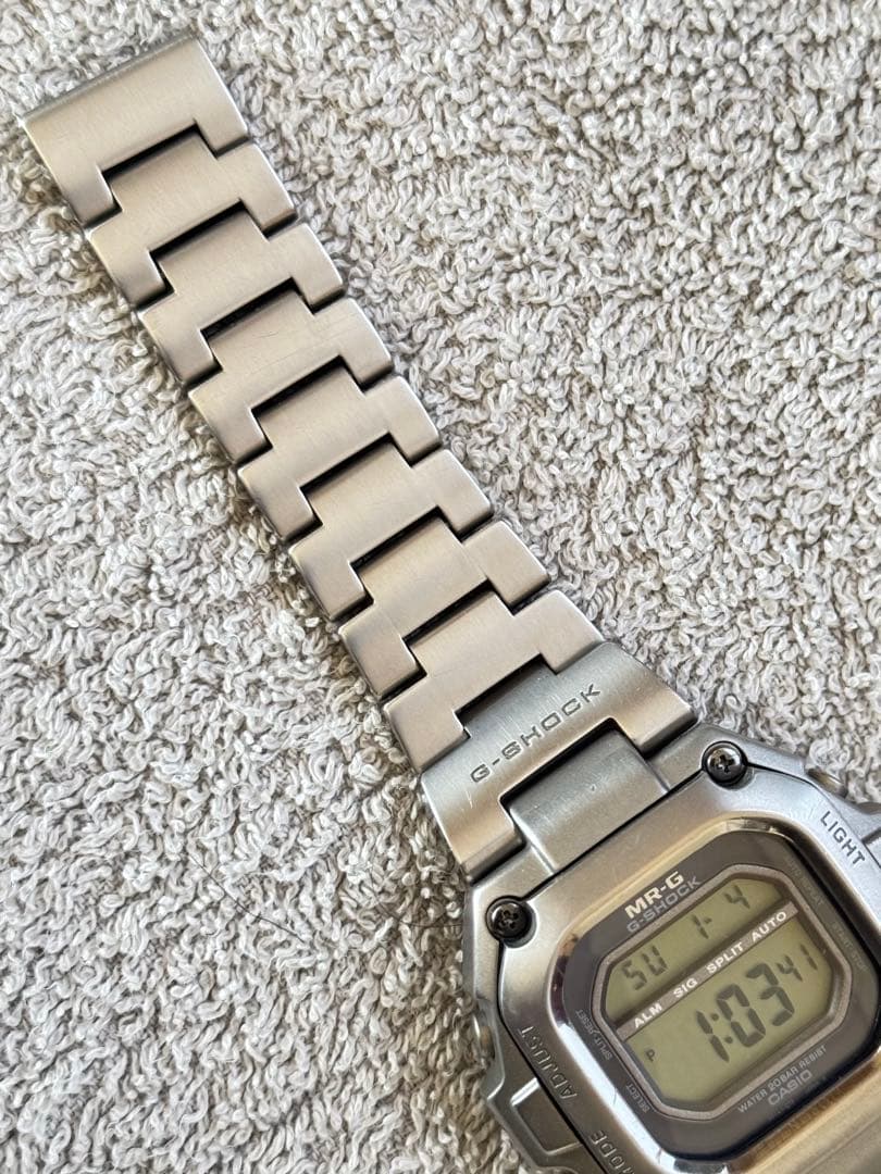 【NYテイスト】カシオMRG-110TBNブルーノートコラボチタン