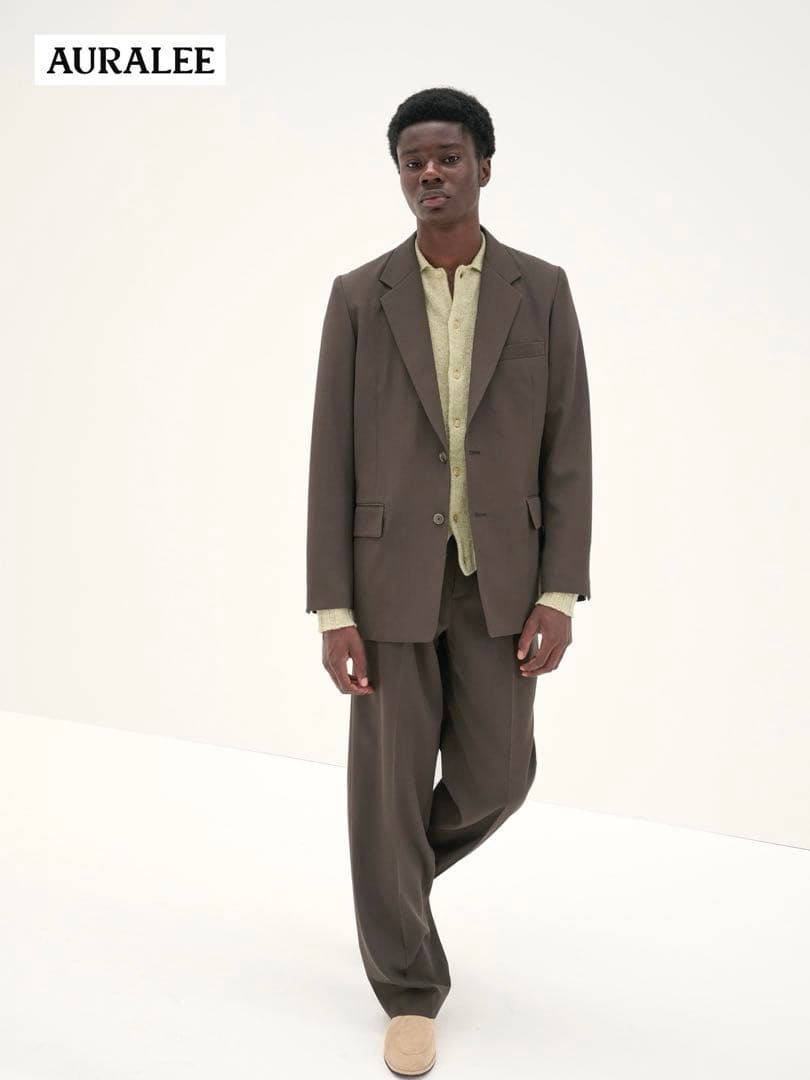 23aw AURALEE セットアップ Light Wool Max