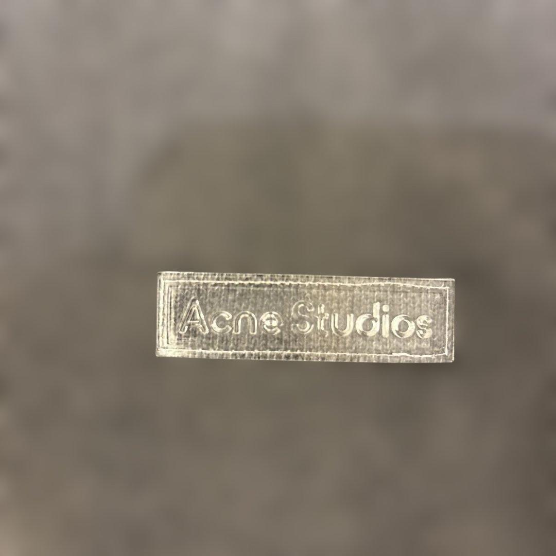 アクネ ストゥディオズ Acne Studios グレー クロップドスウェット