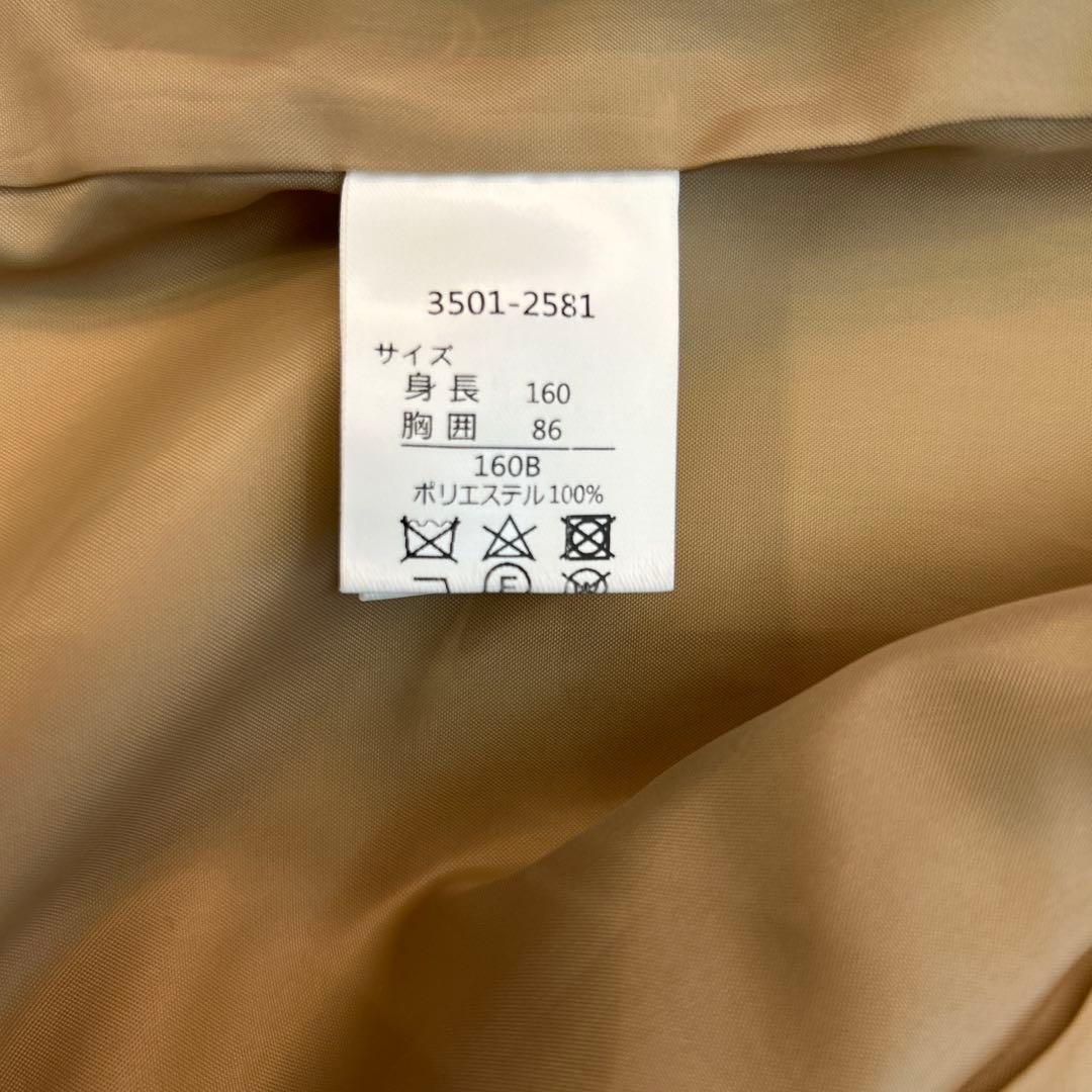 小学生卒業式　ジャケット・スカート・シャツ・ネクタイ4点セット　160サイズ