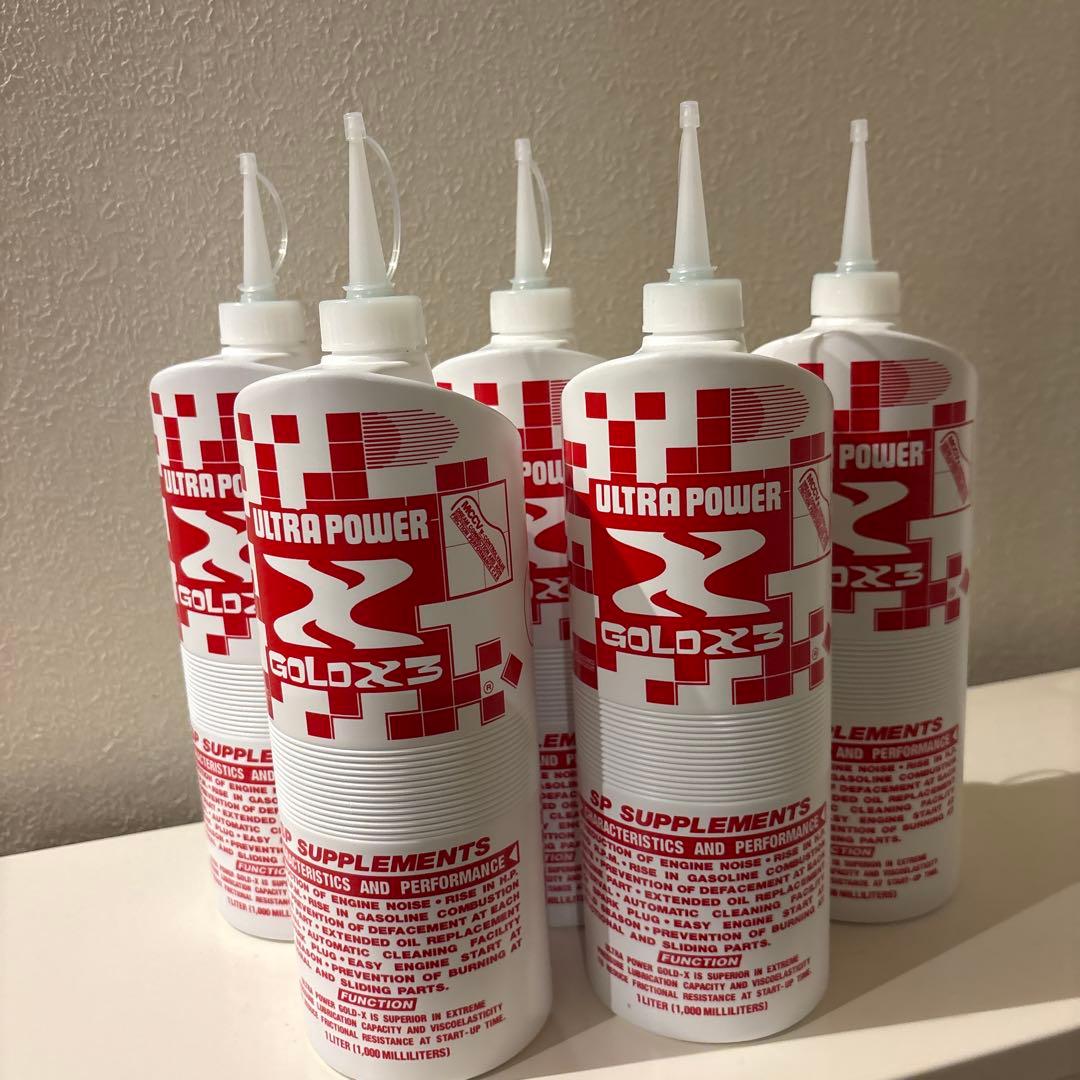 エンジン機能再生剤／ウルトラパワーゴールドＸⅢ 5本