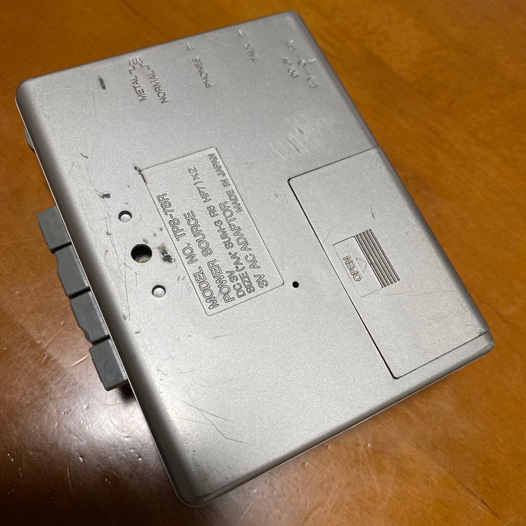 TECSTER TPS-78R ポータブルカセットプレーヤー　ジャンク品