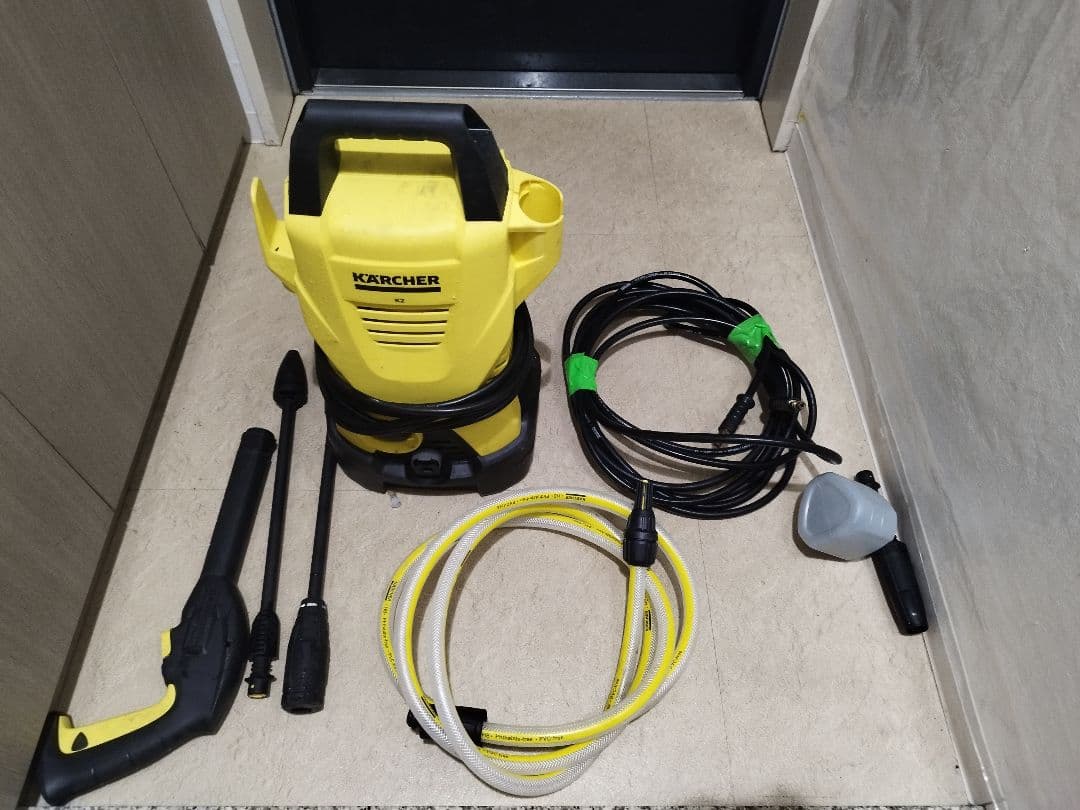 Kärcher K2 高圧洗浄機付属品完備　ケルヒャー