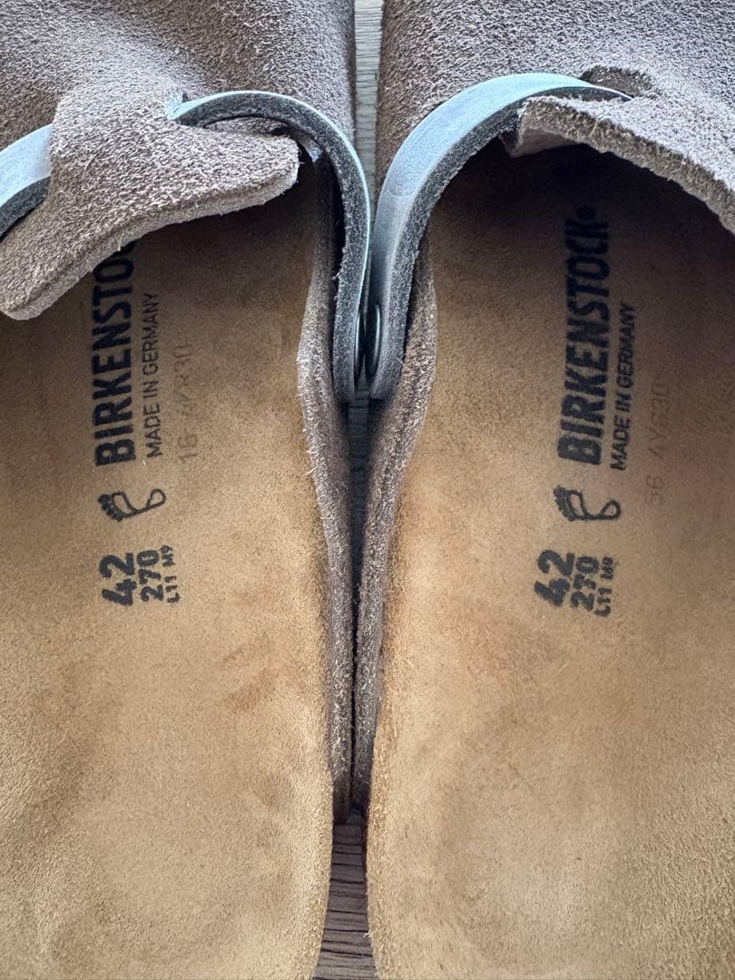 靴 birkenstock Boston combination 42