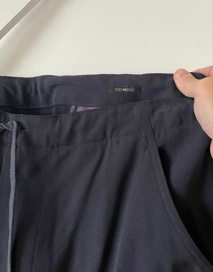 COMOLI ウールギャバ 6P パンツ