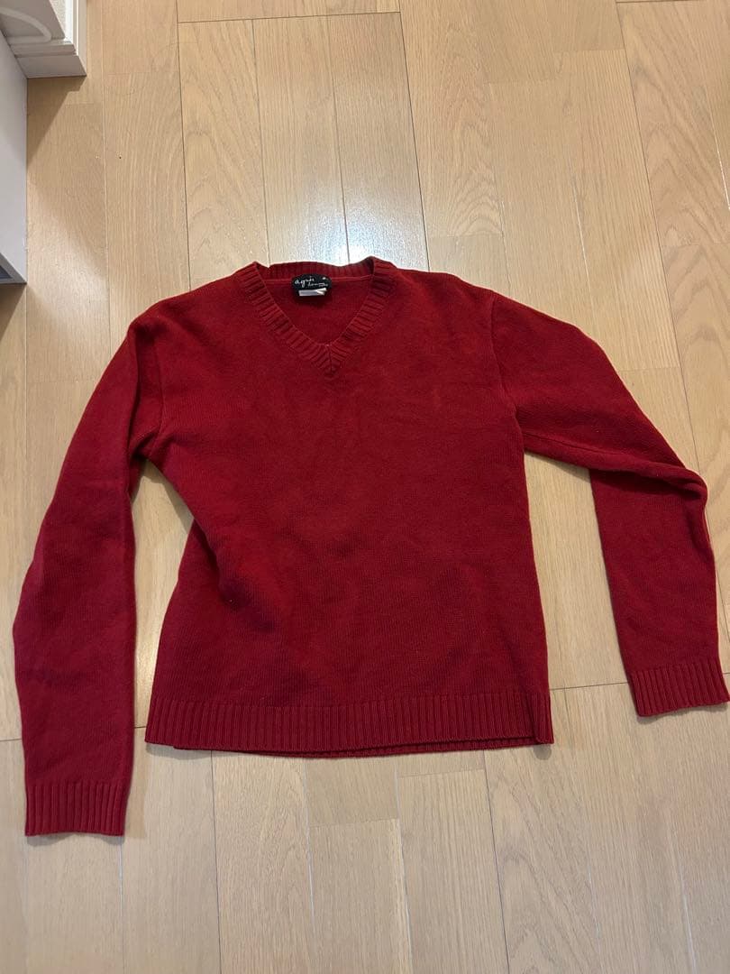 トップス Agnes b. Homme v neck knit archive