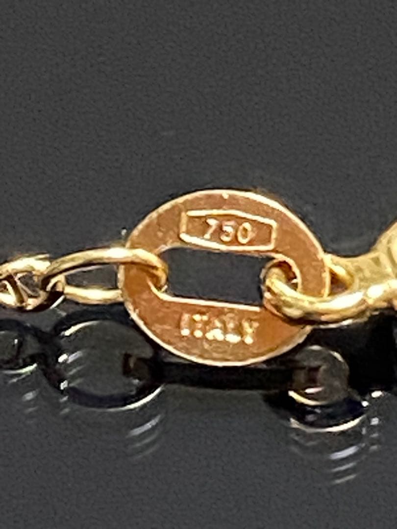 イタリー製ネックレス750アンティーク