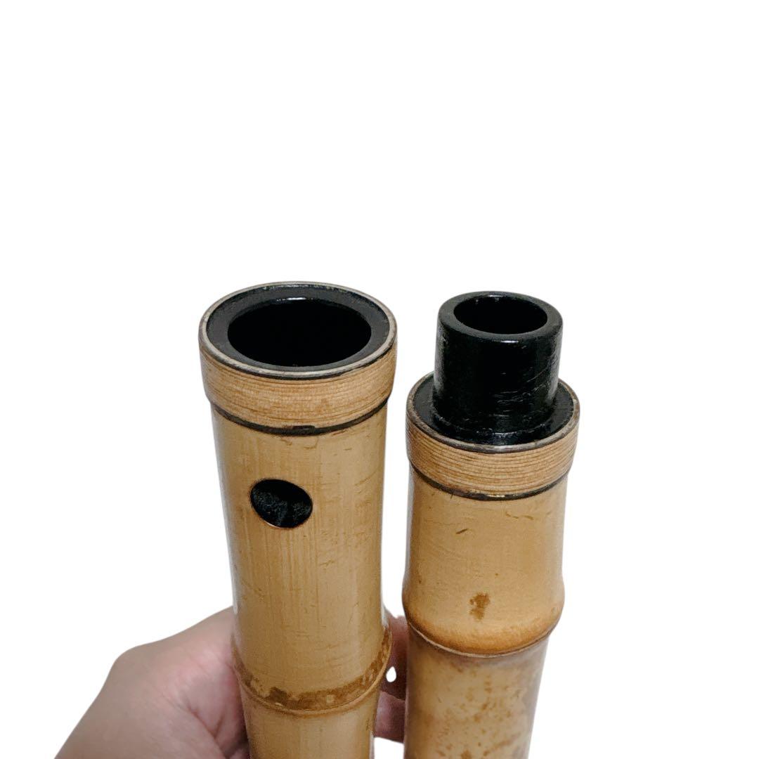 尺八 琴古流 竹治 七孔 一尺六寸管 【音出し確認済み】