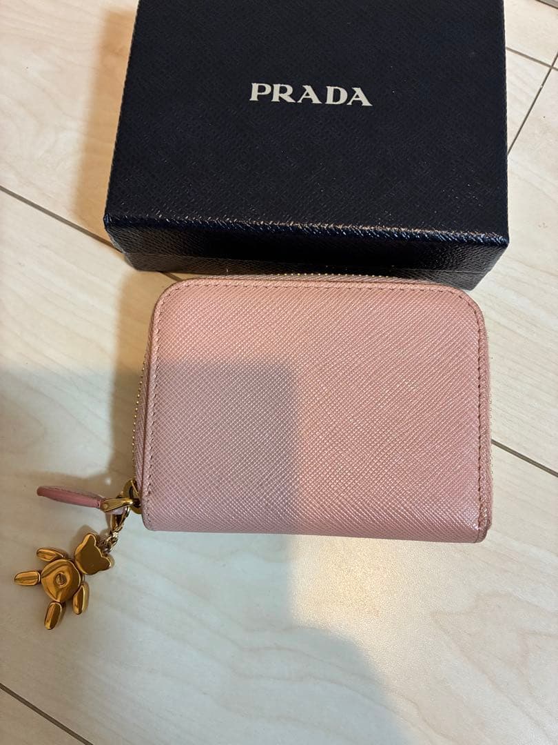 ニ*コ様 PRADA サフィアーノレザー ケース オーキデア　ピンク