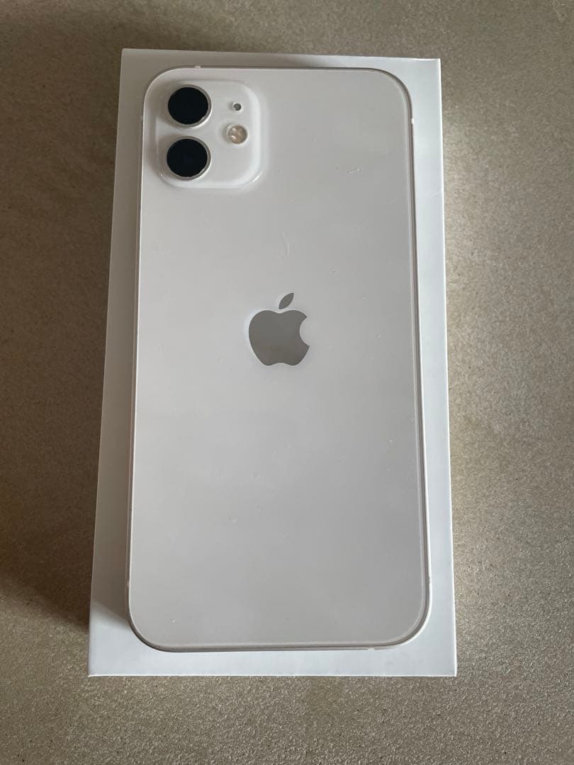 Apple iphone12 128GB ホワイト 付属品/箱あり
