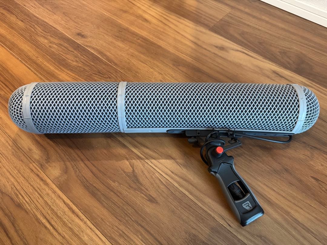 ガンマイク(audio-technica)とシールドキット(Rycote)