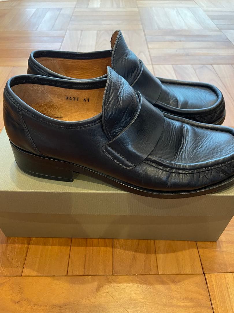 美品！Patrick cox 黒 ローファー 41