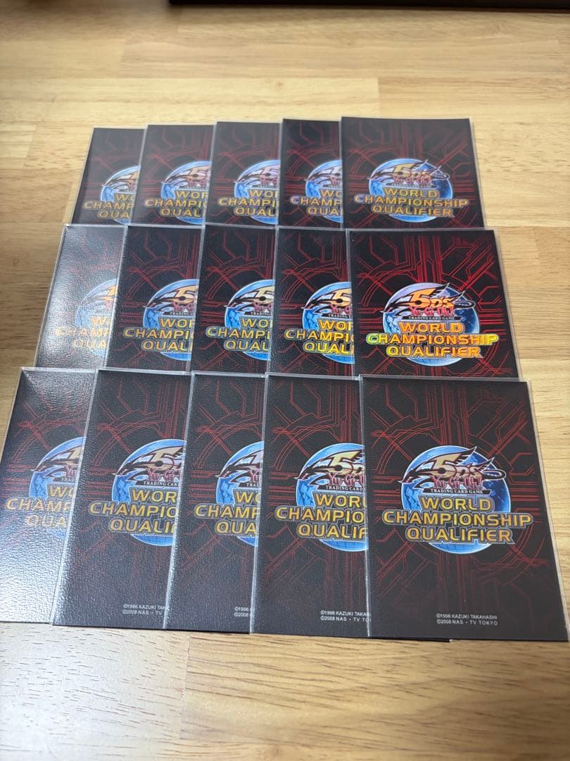 WCQ 2011 赤 スリーブ 15枚