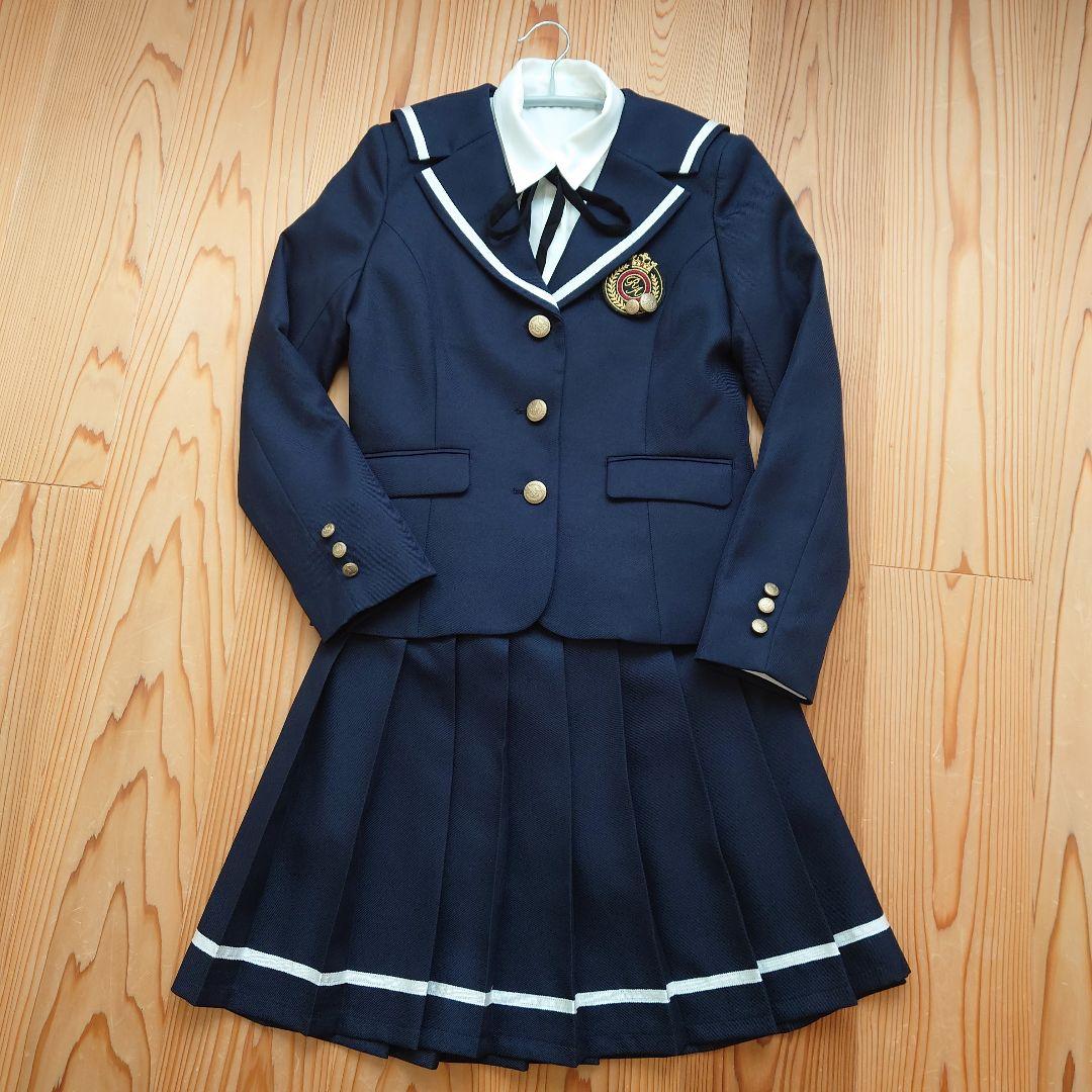 レピピアルマリオ　ネイビー セーラー襟 卒服　L