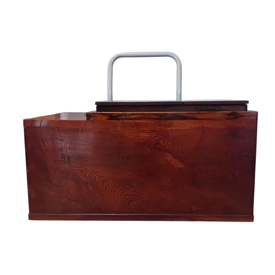 送料込み☆アンティーク【長火鉢/囲炉裏】木製