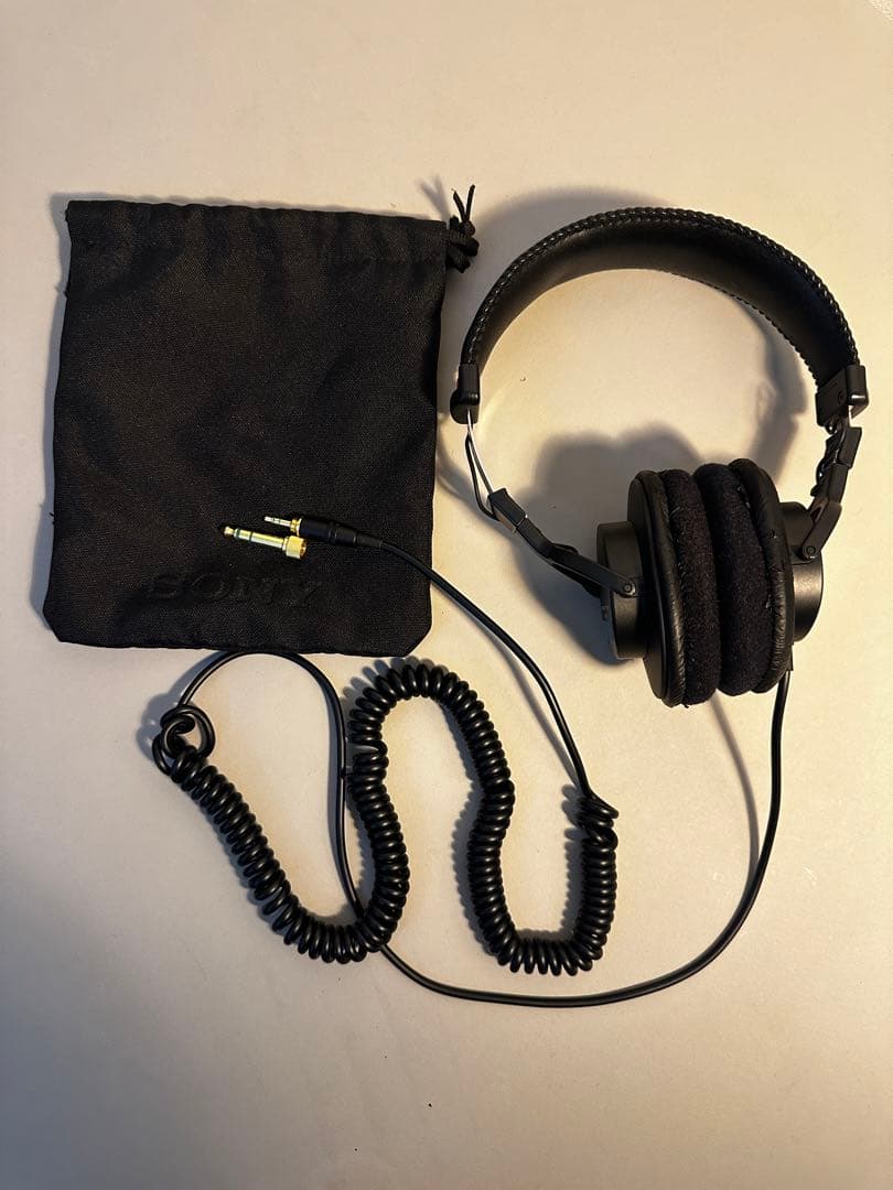 SONY MDR-7506 ヘッドホン スタジオモニター 青帯