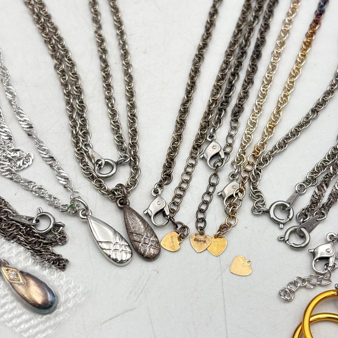 シルバー ゴールド ネックレス まとめ売り アクセK18 1026-S7241t