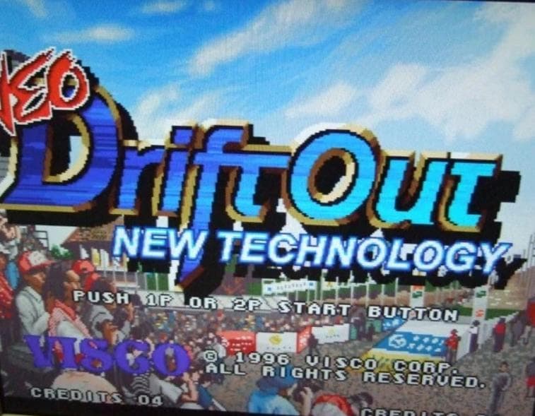 ドリフトアウト Drift Out Neo Geo コンバート