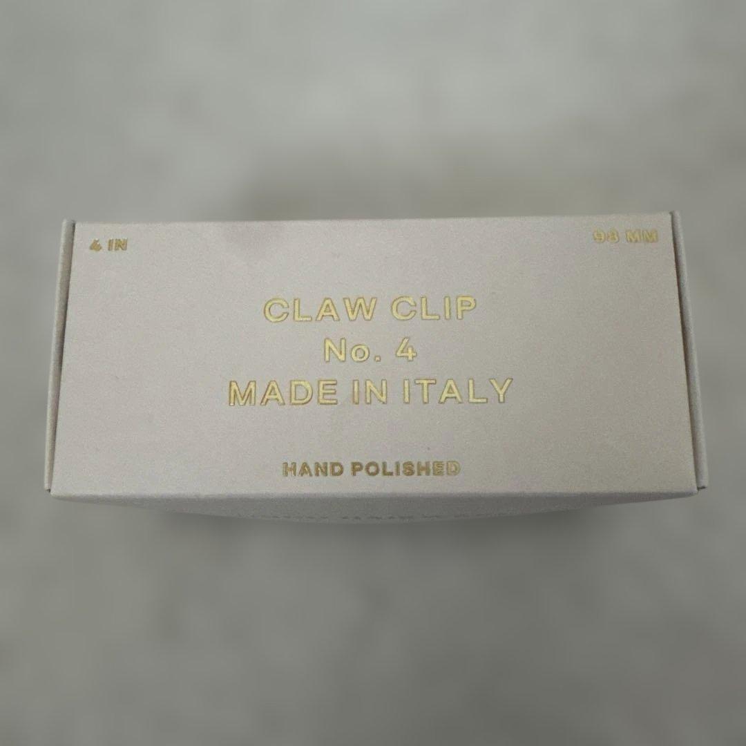 UNDO HAIRWARE CLAW CLIP No. 4 イタリア製