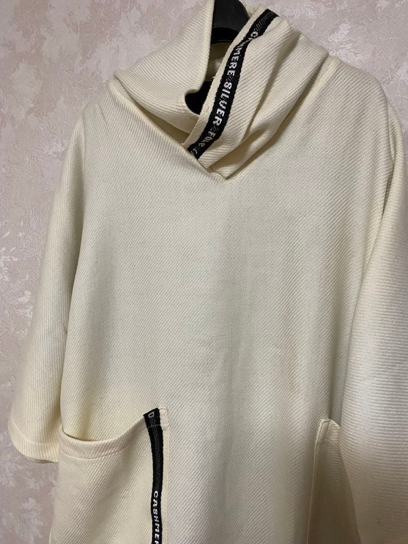 250.カシミアシルバーフォックスとラムウールのチュニック