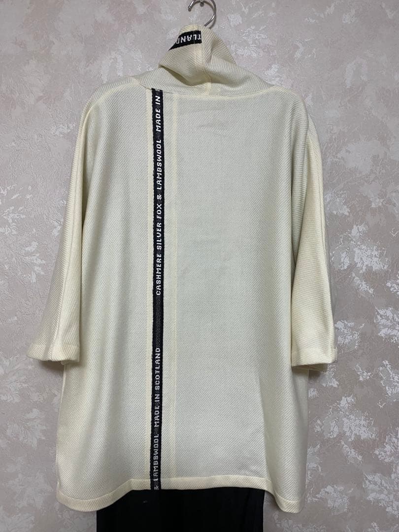 250.カシミアシルバーフォックスとラムウールのチュニック