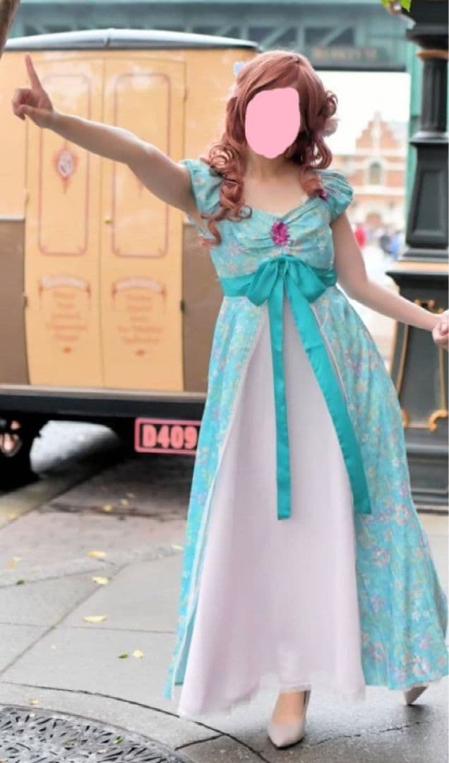 Dハロ　魔法にかけられて　ジゼル　衣装+ウィッグセット