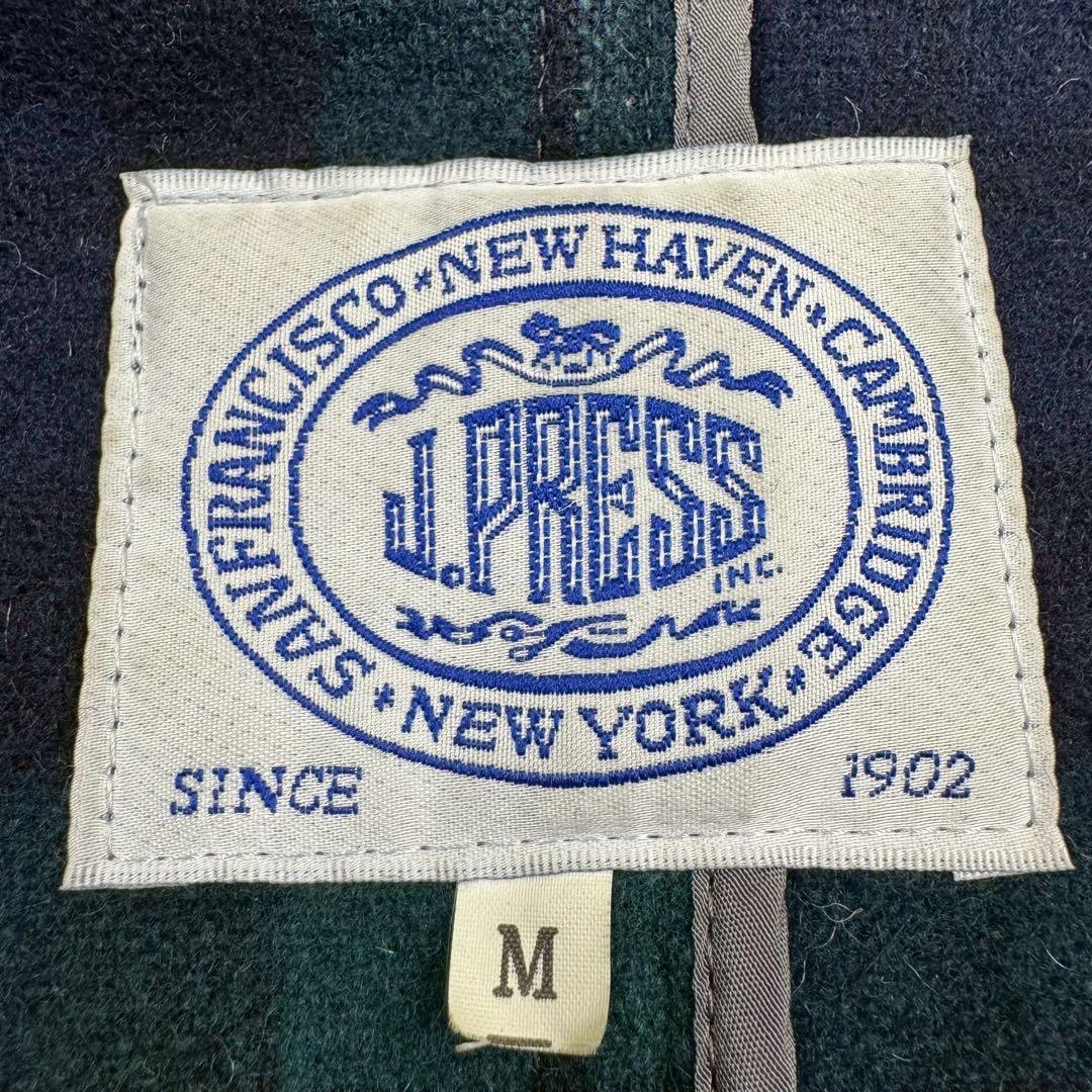 極美品✨ J.PRESS ジェイプレス メルトンウール ダッフルコート　Mサイズ