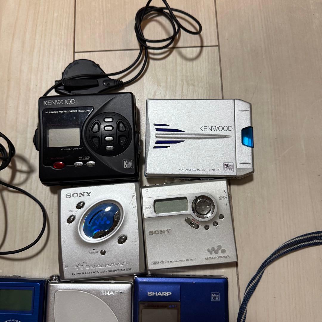SONY MD WALKMAN 等　MD プレイヤー　まとめ売り