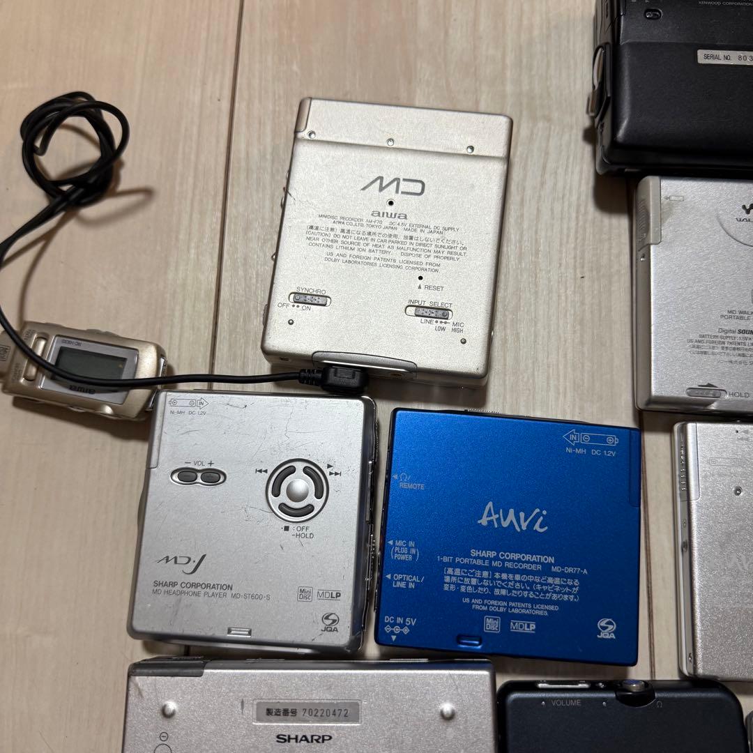SONY MD WALKMAN 等　MD プレイヤー　まとめ売り
