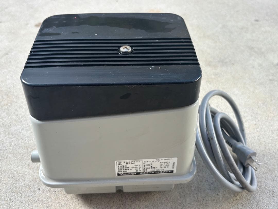 安永　エアーポンプ　ブロワ　EP-80E-L 浄化槽